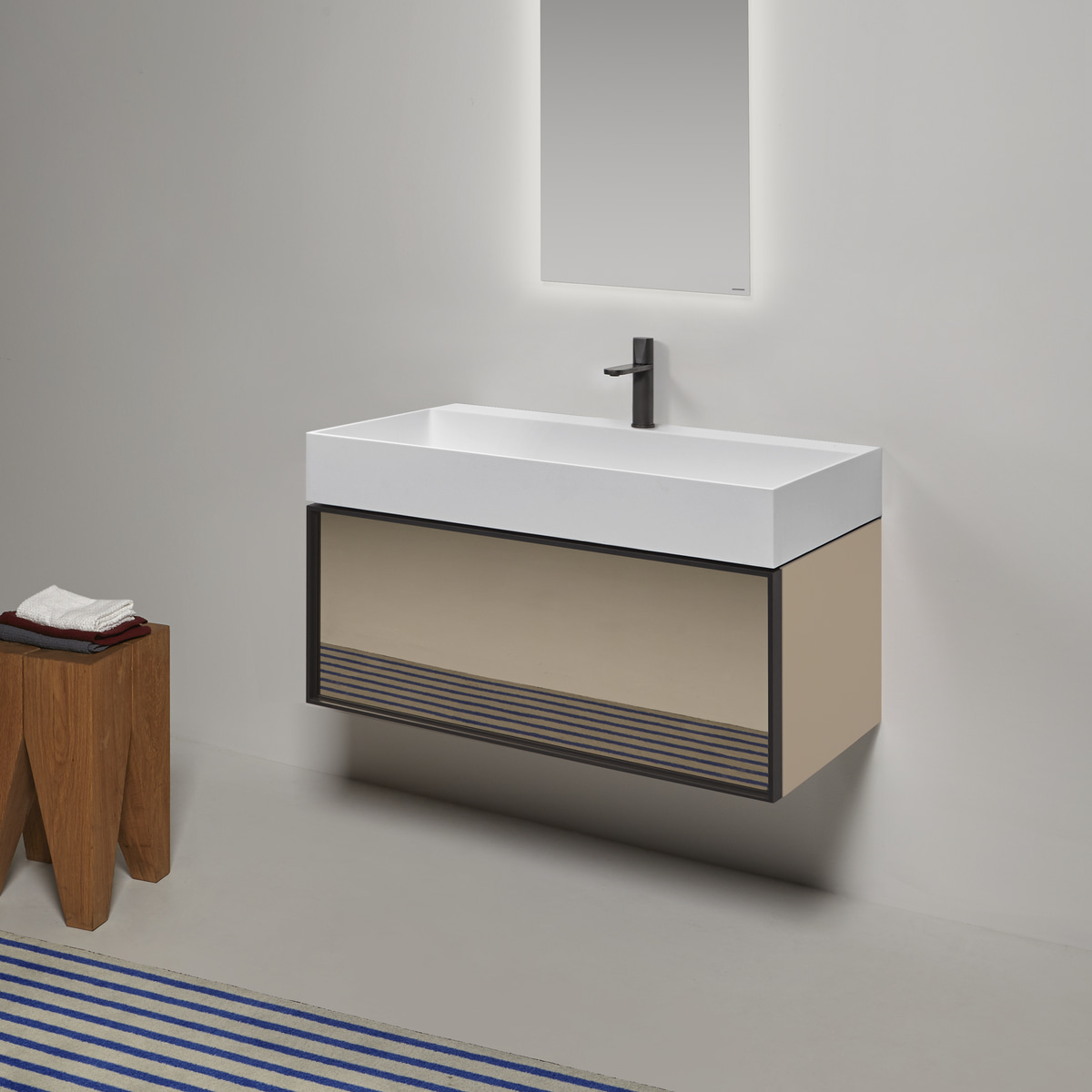 a compact, monolithic, functional volume