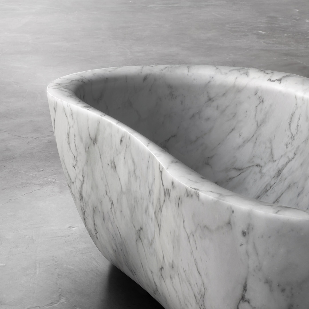 The external line takes its cue from the organic forms of the woods of the rivers