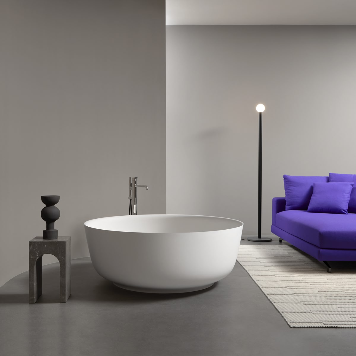 a star that illuminates the space