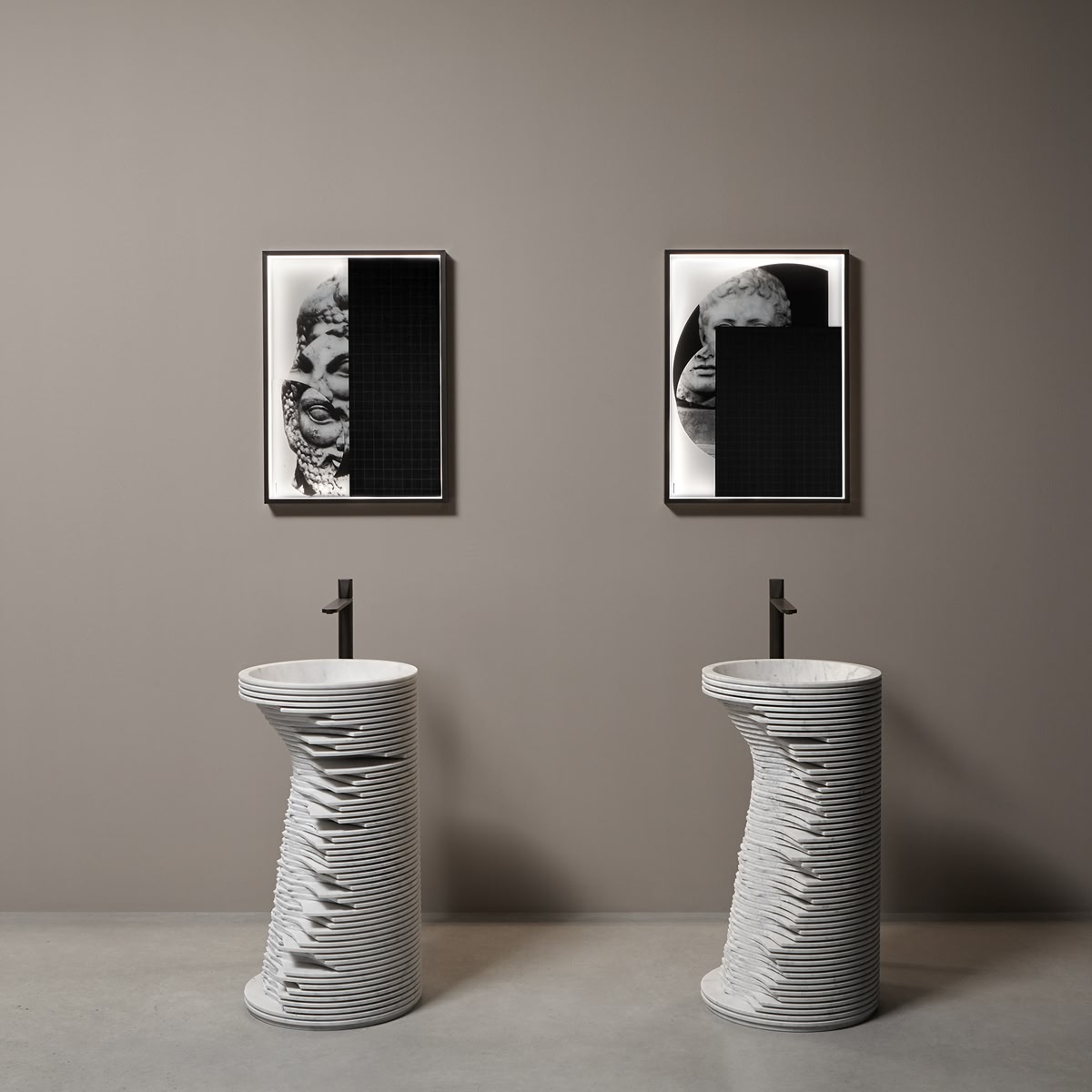 ethereal, transparent, enclosing a core secret