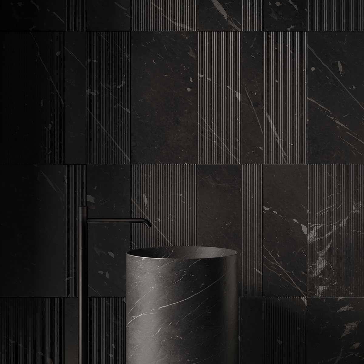 light textures and marks, sophisticated shades and color variations