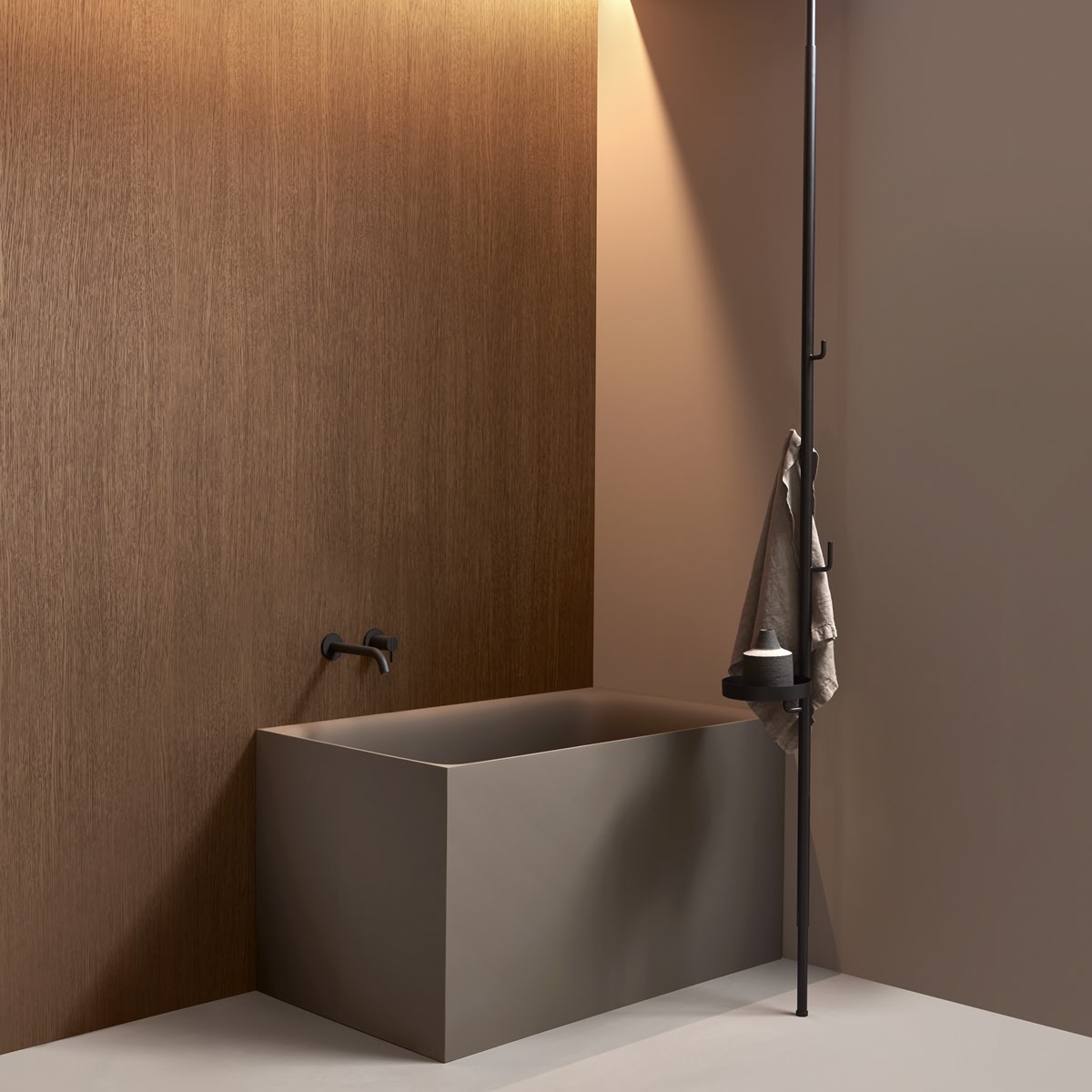 a texture that dialogues with light and gives three-dimensionality to surfaces