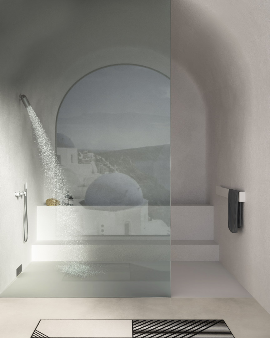 A functional solution, but also a detail that becomes aesthetic