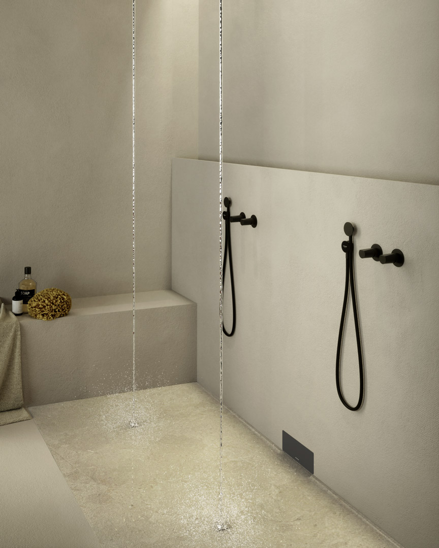 A functional solution, but also a detail that becomes aesthetic