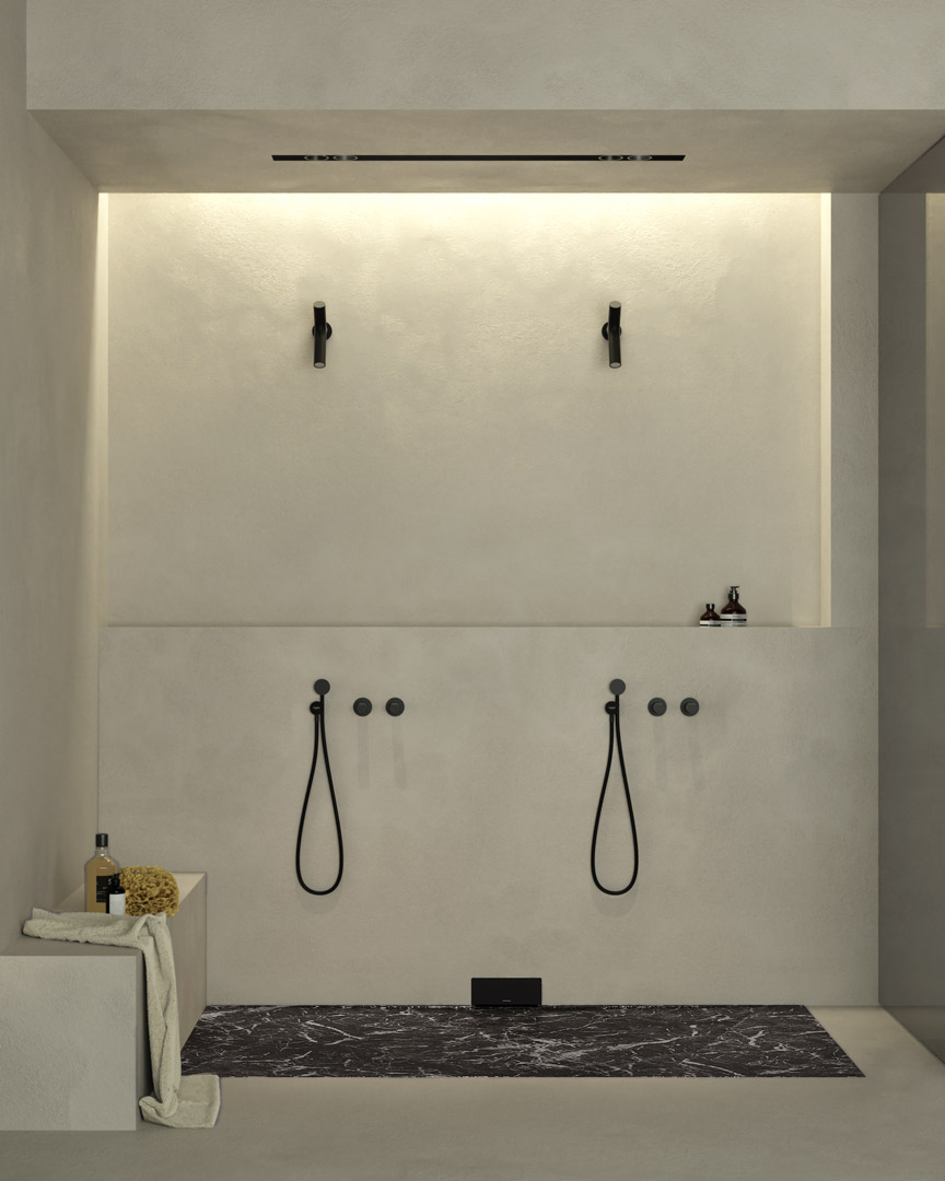 A functional solution, but also a detail that becomes aesthetic