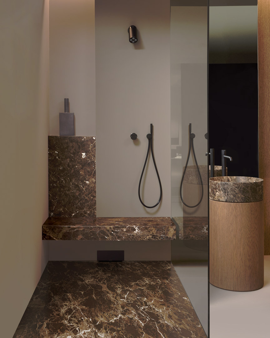 A functional solution, but also a detail that becomes aesthetic