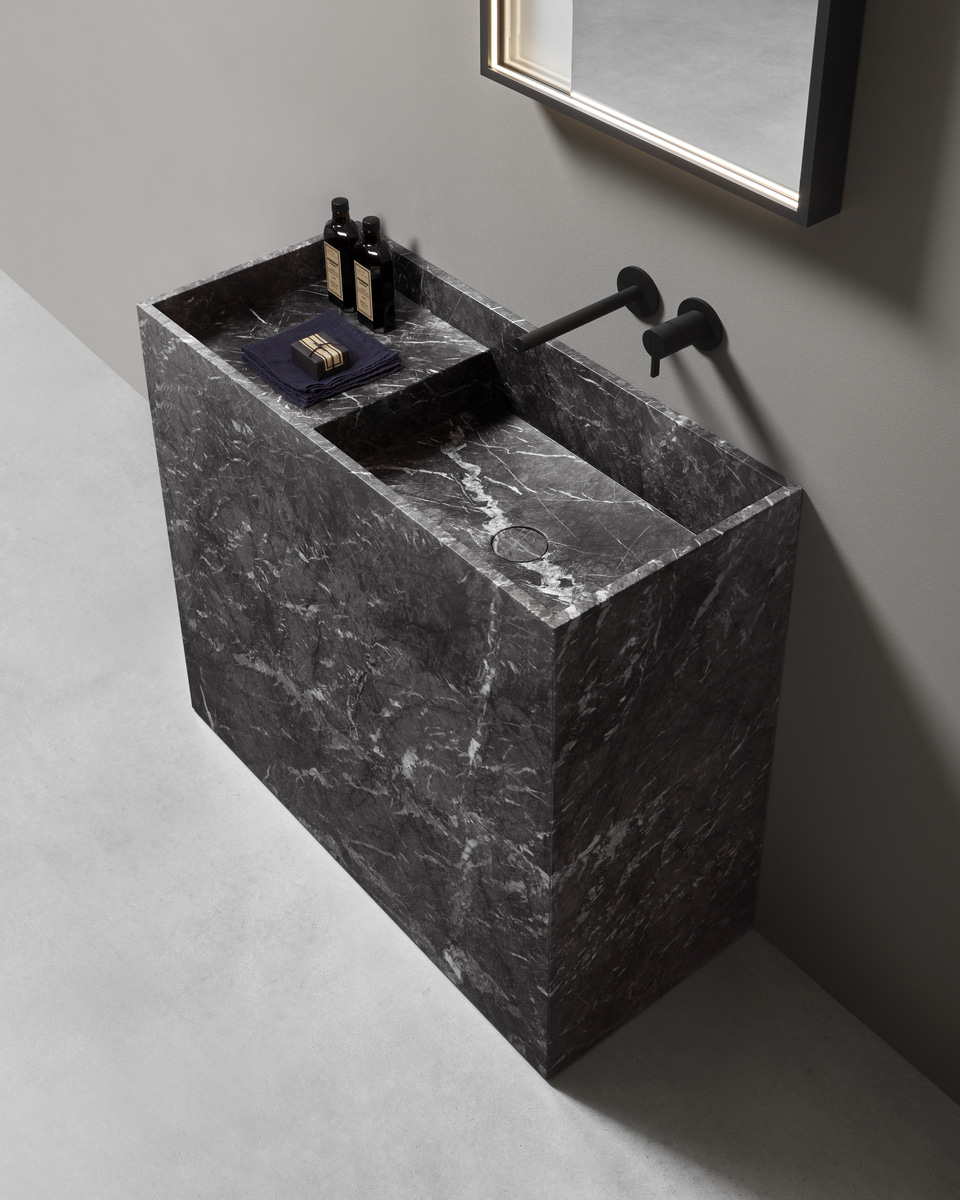 Stone is the great protagonist of these monoliths