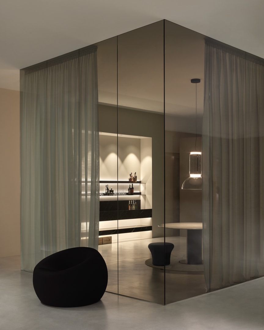 A sink that best expresses the tailoring of all antoniolupi projects