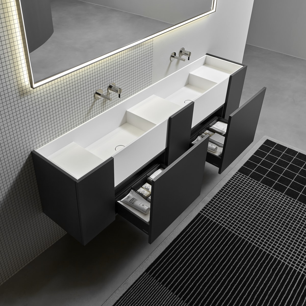 balanced proportions, thin thicknesses and measured heights