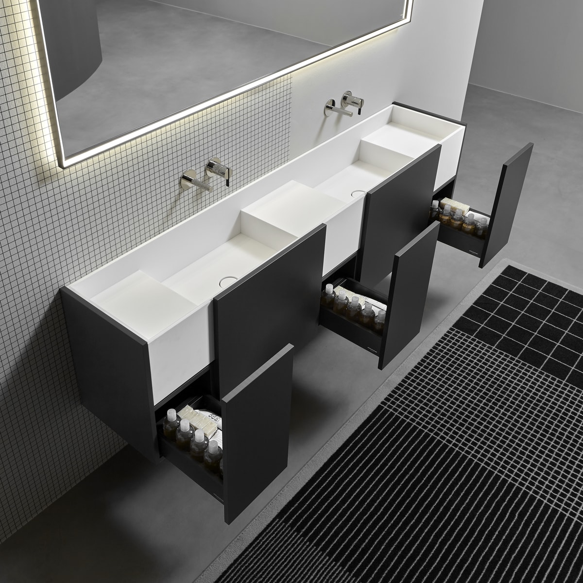 balanced proportions, thin thicknesses and measured heights