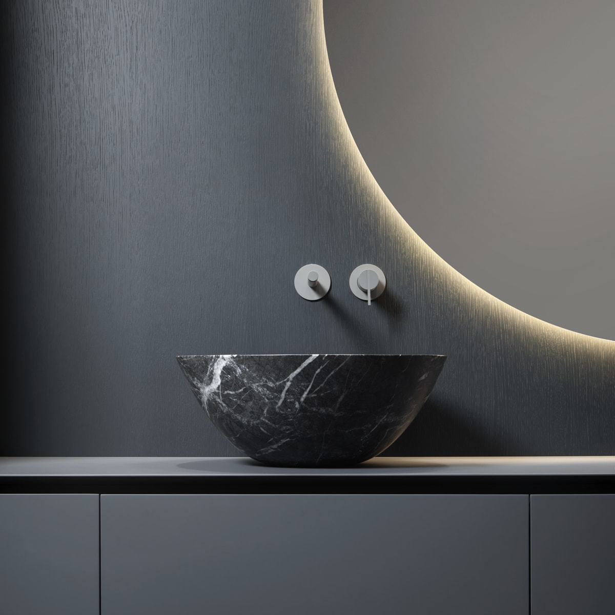 a bath environment without borders