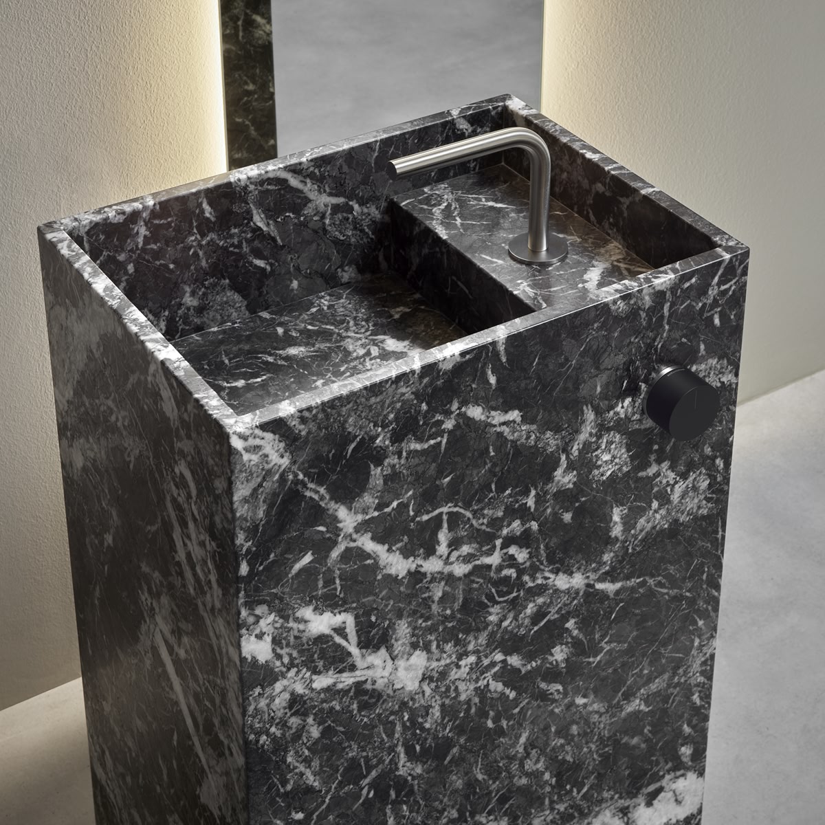 precious jewels made of marble or wood