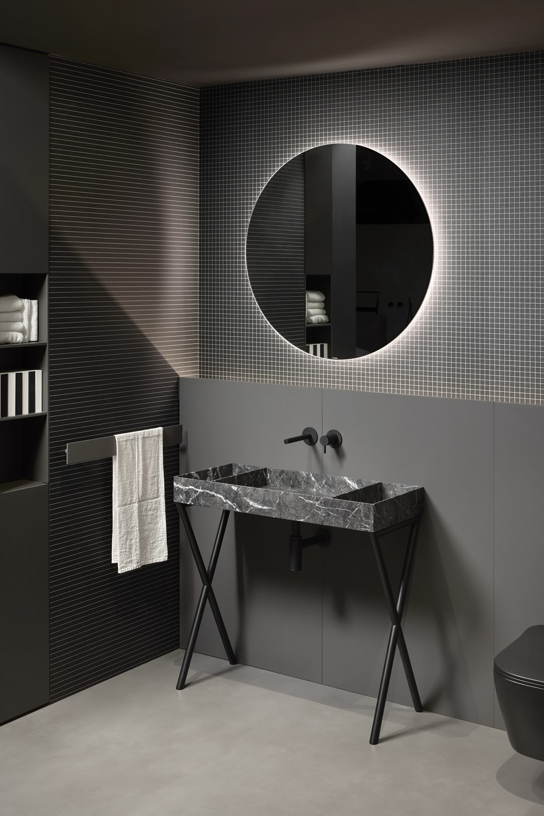 The sharp and rigorous features of the original design