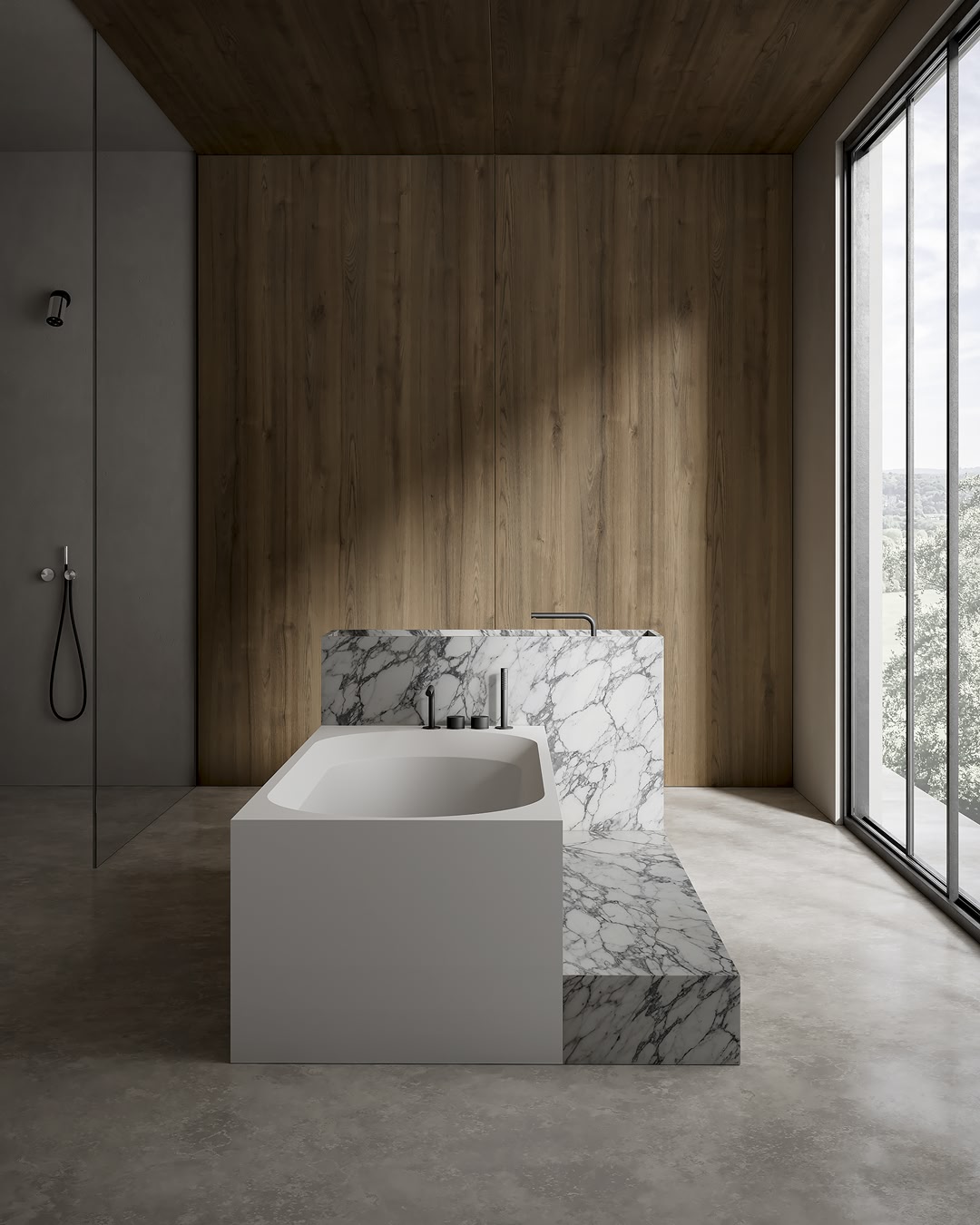 A contemporary shape, rigorous and organic