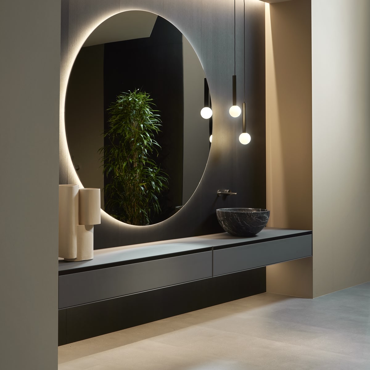 a bath environment without borders