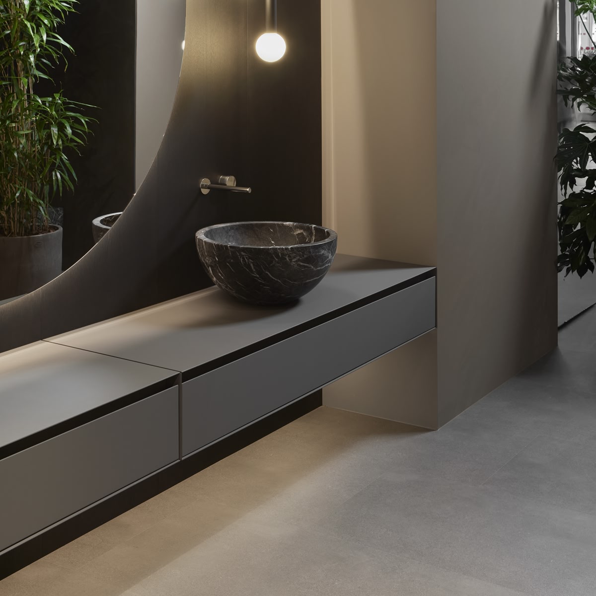 a bath environment without borders