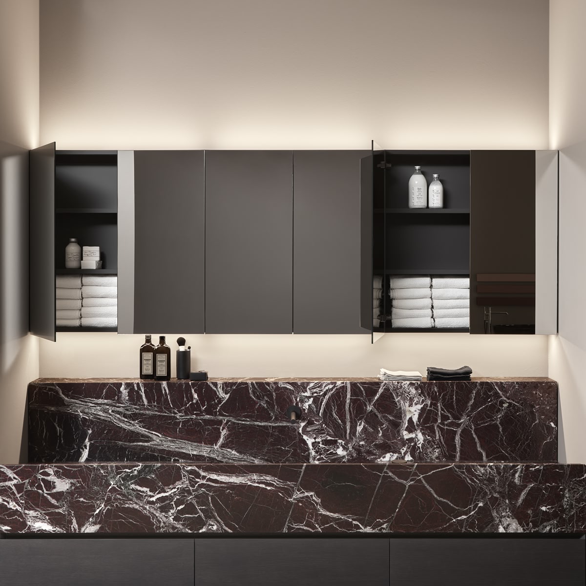 the flickers of color and bright reflections