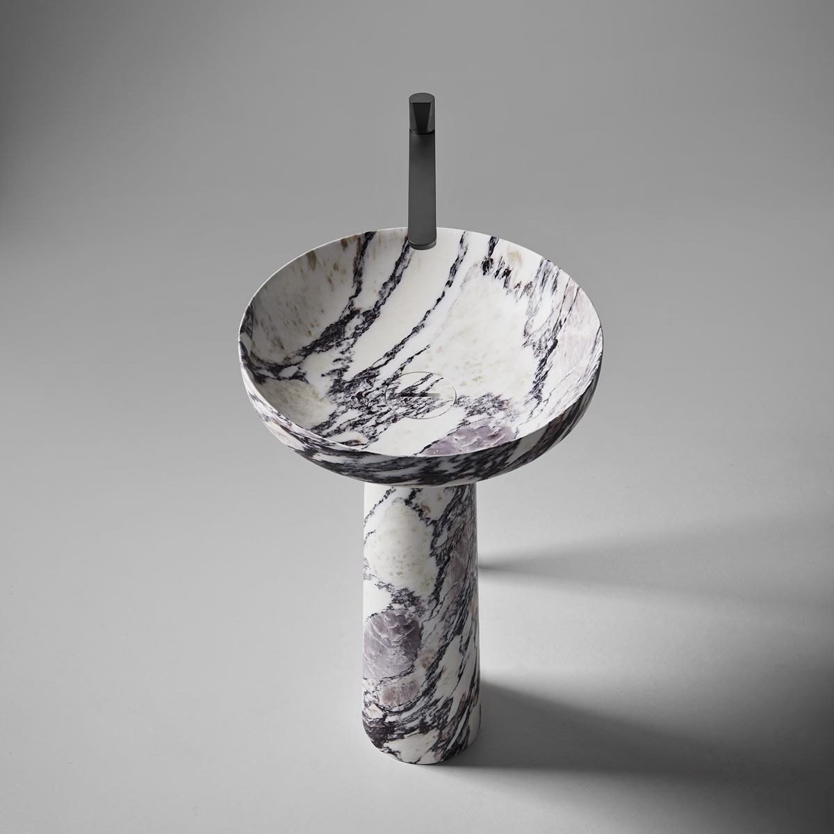 the focus of a contemporary bathroom