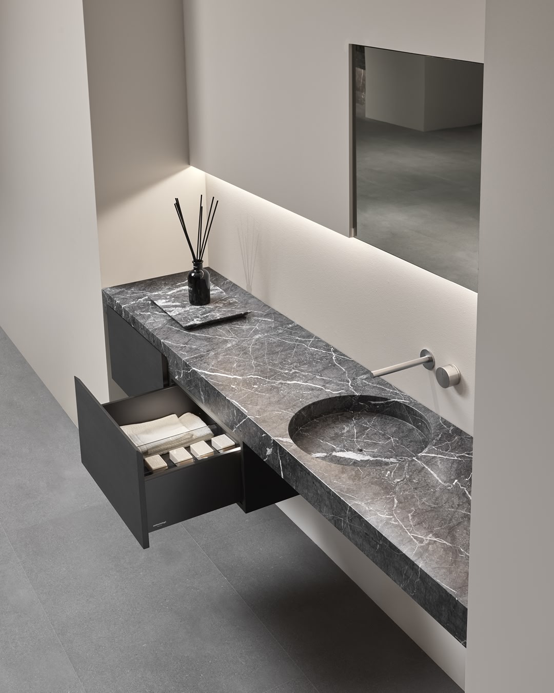 The charm is mysterious 