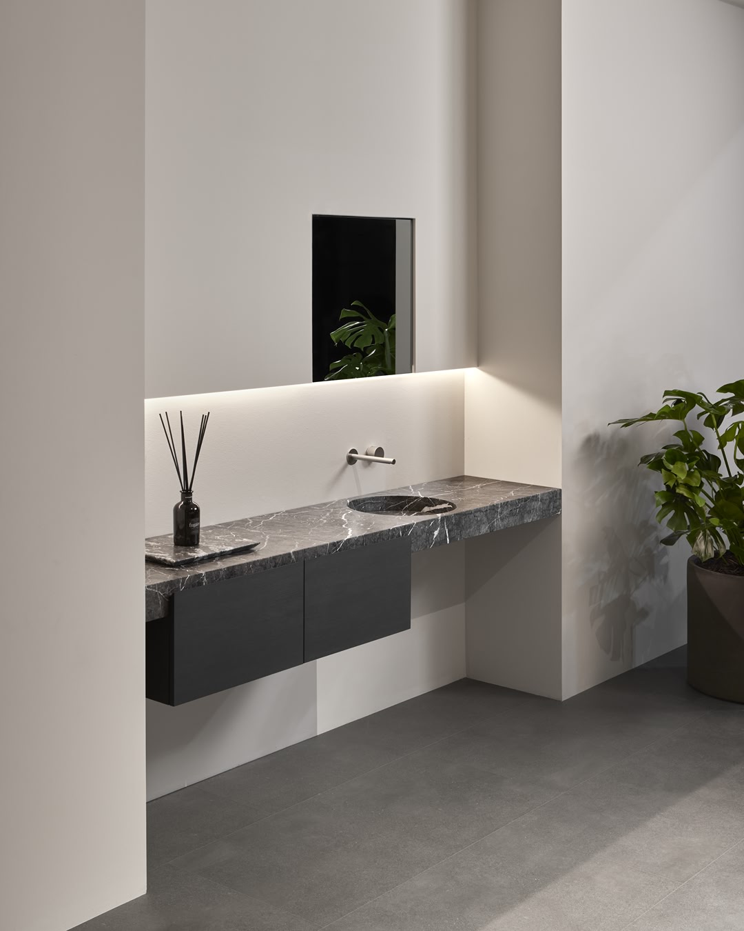 The charm is mysterious 