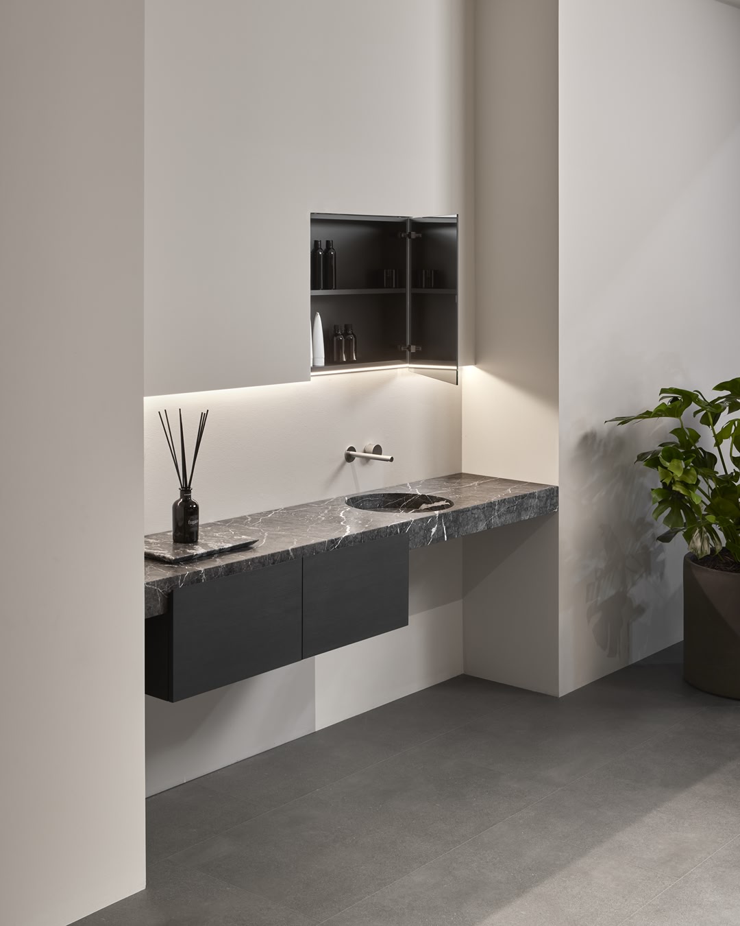 The charm is mysterious 