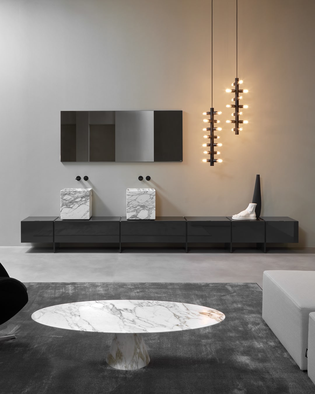 a sequence of parallel planes