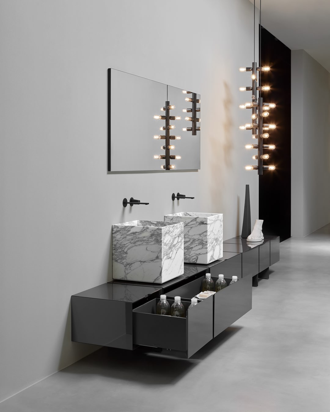 a sequence of parallel planes