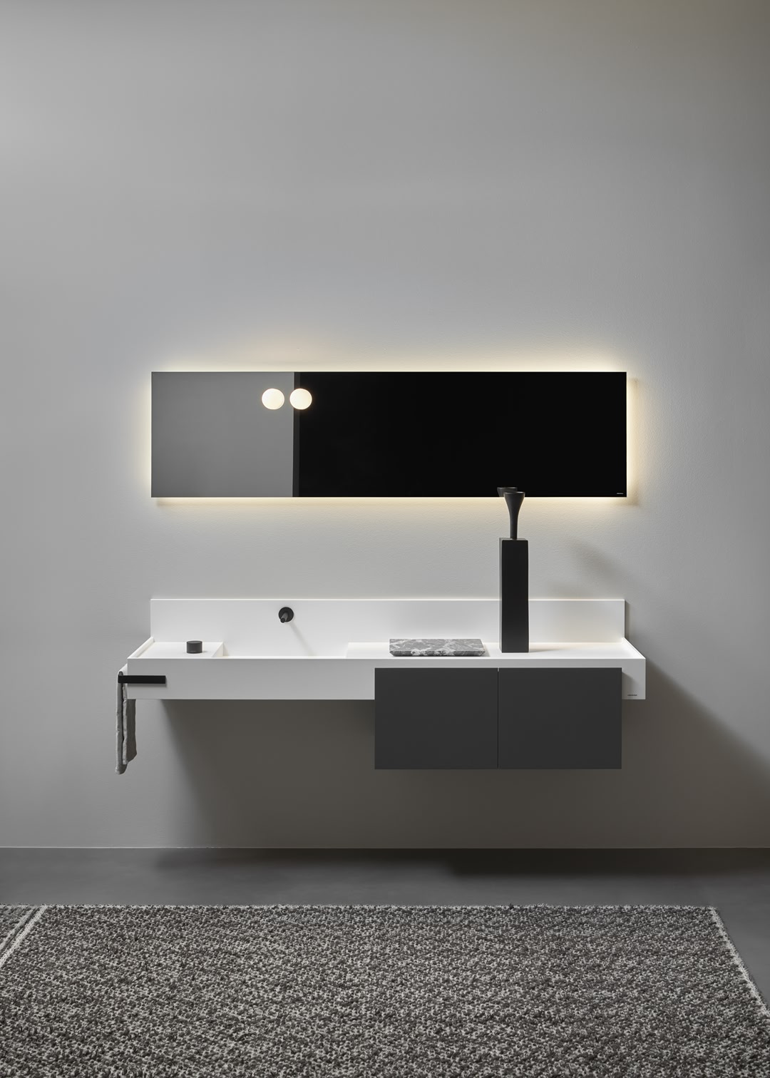 a compositional tool that designs the space