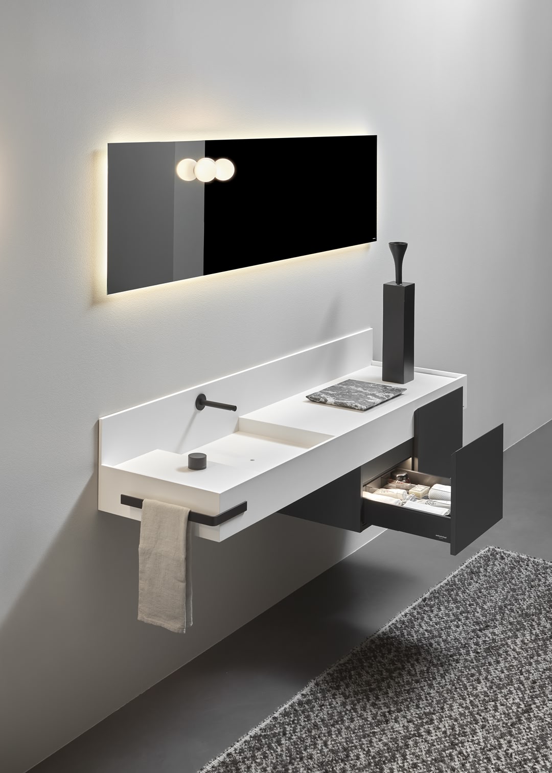 a compositional tool that designs the space